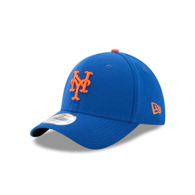 MLB New York Mets Team Classic 39Thirty Stretch Fit (FGD0775) - Blue New Era Caps